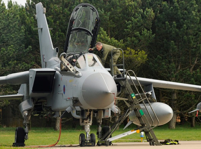 Brytyjska maszyna Tornado GR4