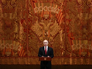 Władimir Putin, prezydent Rosji. Moskwa, Teatr Bolszoj, 27 grudnia 2018 r.