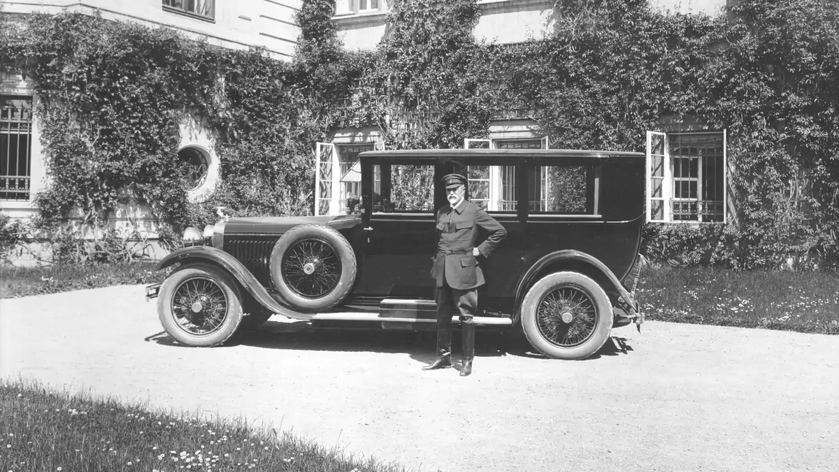 Skoda Hispano-Suiza - prezydent T.G. Masaryk 9 maja 1926 r. stal się pierwszym włąścicielem