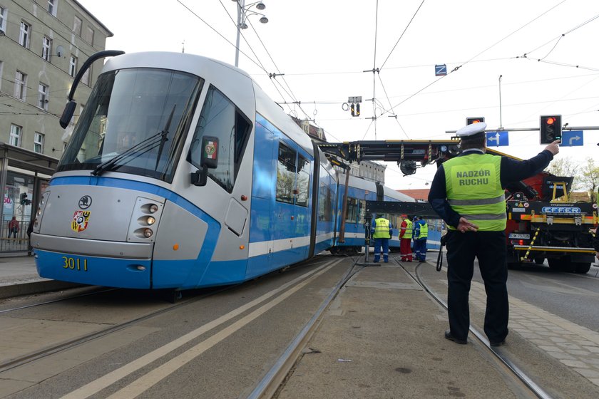 Tramwaje wypadają z szyn