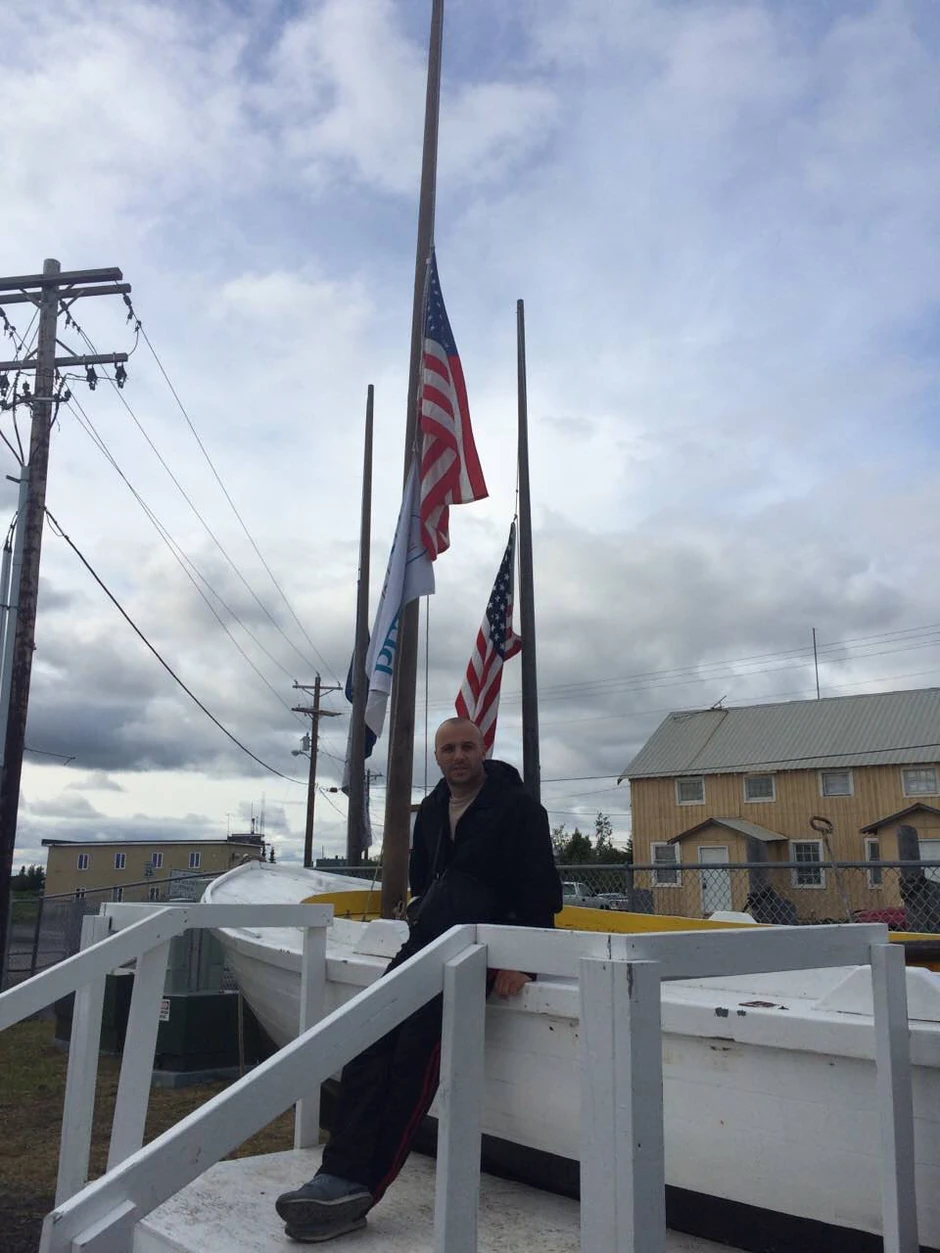 Miroslav Nikolić, radio na preradi lososa