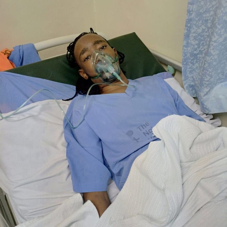 Comedian Akuku Danger in hospital 