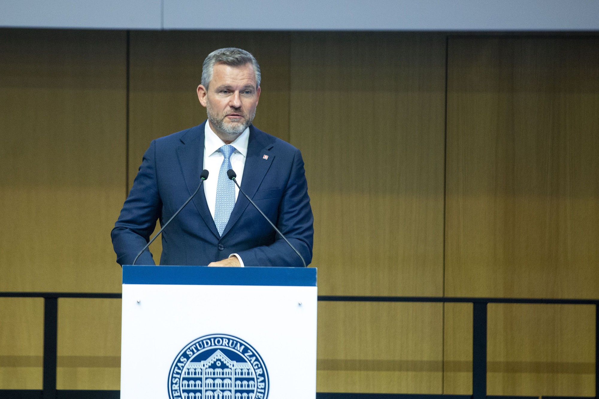 Slovenský prezident Peter Pellegrini. 