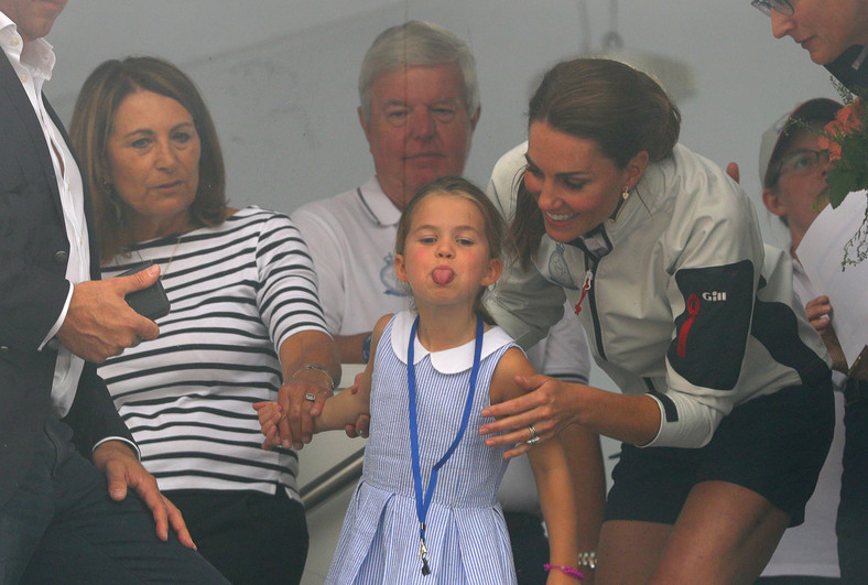 Carole Middleton, księżniczka Charlotte i księżna Kate