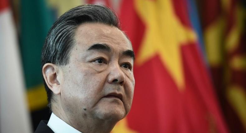 China's Foreign Minister Wang Yi said 'we attach importance to the remarks', when questioned on the US's latest comments on the North, which has caused international alarm with two recent missile tests