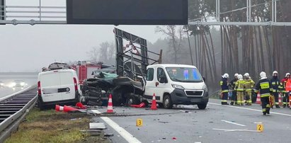 Tragedia na A4. Nie żyją dwie osoby, jest wielu rannych