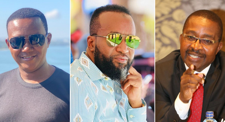 Retiring governors Alfred Mutua, Hassan Joho and Mwangi wa Iria