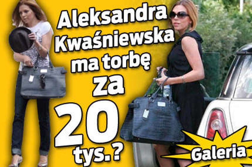 Ola Kwaśniewska ma torbę za 20 000 złotych?