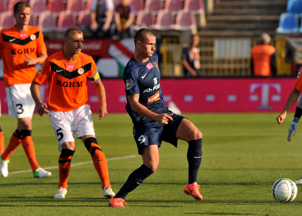 PIŁKA NOŻNA LIGA POLSKA POGOŃ SZCZECIN ZAGŁĘBIE LUBIN