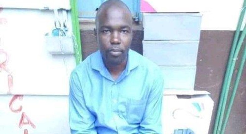 Patrick Ayoyi who was caught in the sex tape shared online