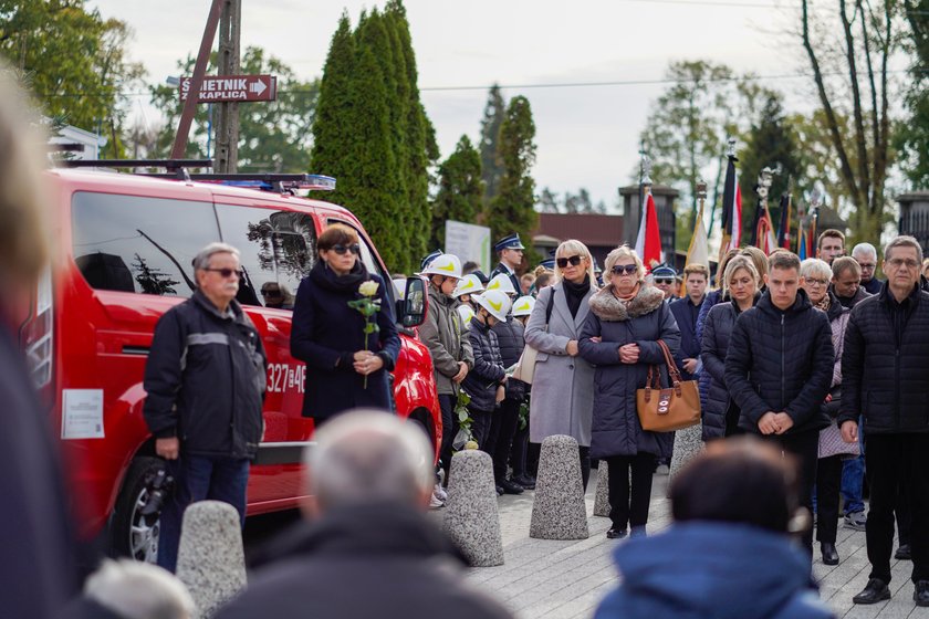 Pogrzeb Emilii Jadczak, druhny OSP Łódź Mikołajew