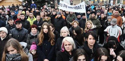 "Wyższe kary dla morderców"! – protest w Nowym Targu