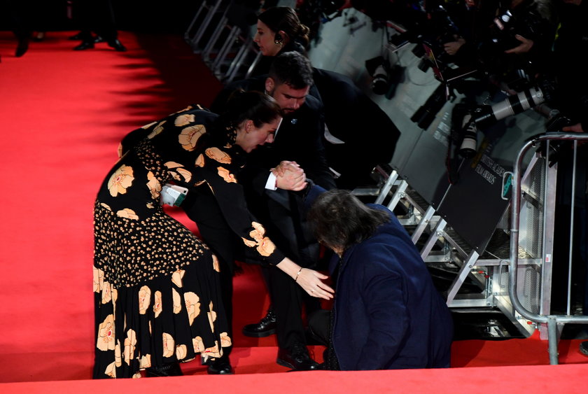 BAFTA 2020: Al Pacino wywrócił się na czerwonym dywanie