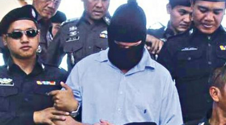 Elfogták  a thaiföldi gyilkos feltételezett társát