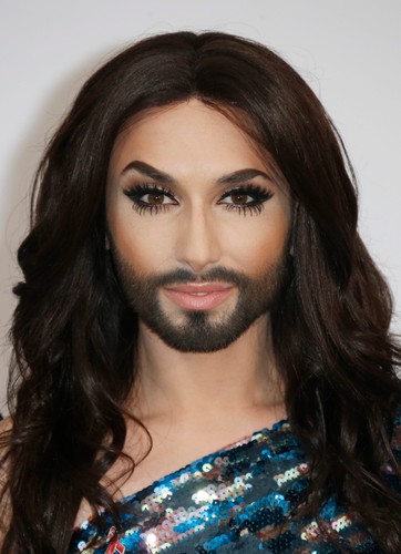Conchita Wurst była gościem gali amfAR na 67. festiwalu w Cannes
