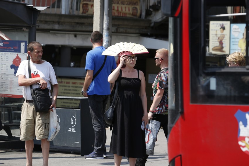 Vrućina u Beogradu 