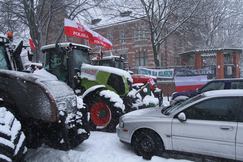 Rolnicy protestują