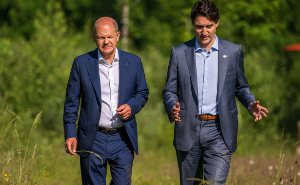 Olaf Scholz, Justin Trudeau