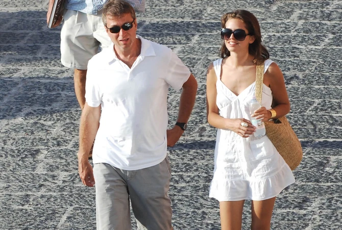 Daša Žukova sa bivšim mužem