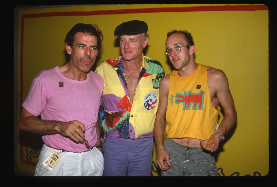 Peter Max, Keith Haring i frontman Beach Boy, Mike Love