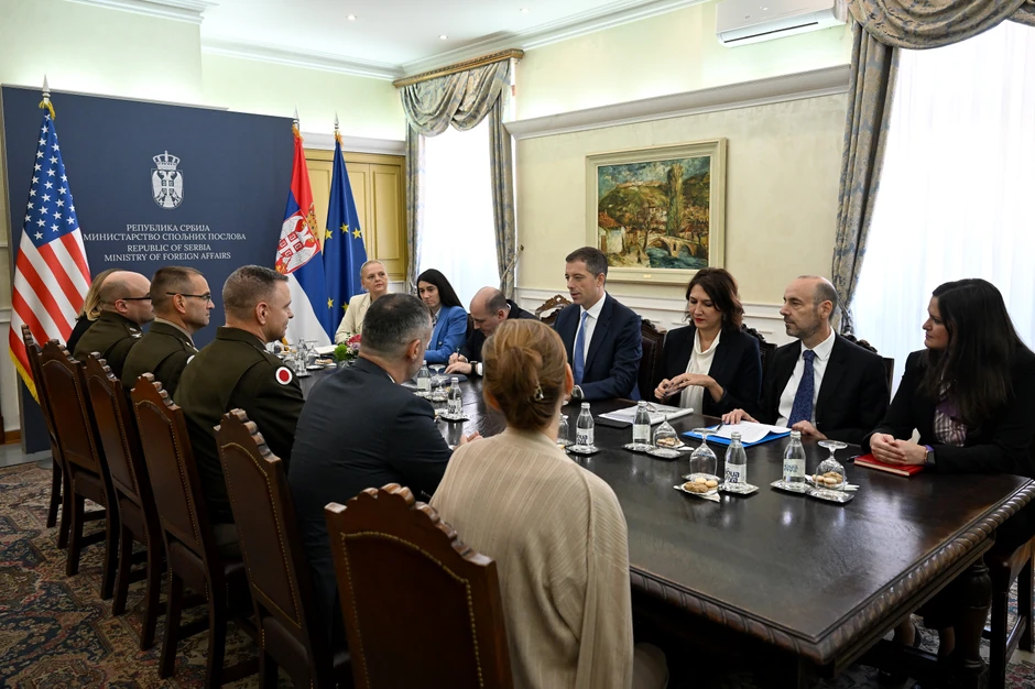 Marko Đurić i general Metju Vudraf