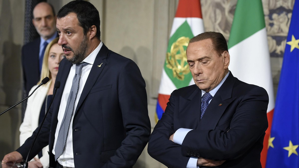 Matteo Salvini i Silvio Berlusconi