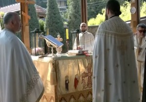 Obretenje moštiju Svetog Zosima u manastiru Tumane