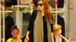 Angelina Jolie z córkami Zaharą i Shiloh
