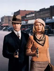 Kadr z filmu &quot;Bonnie i Clyde&quot;