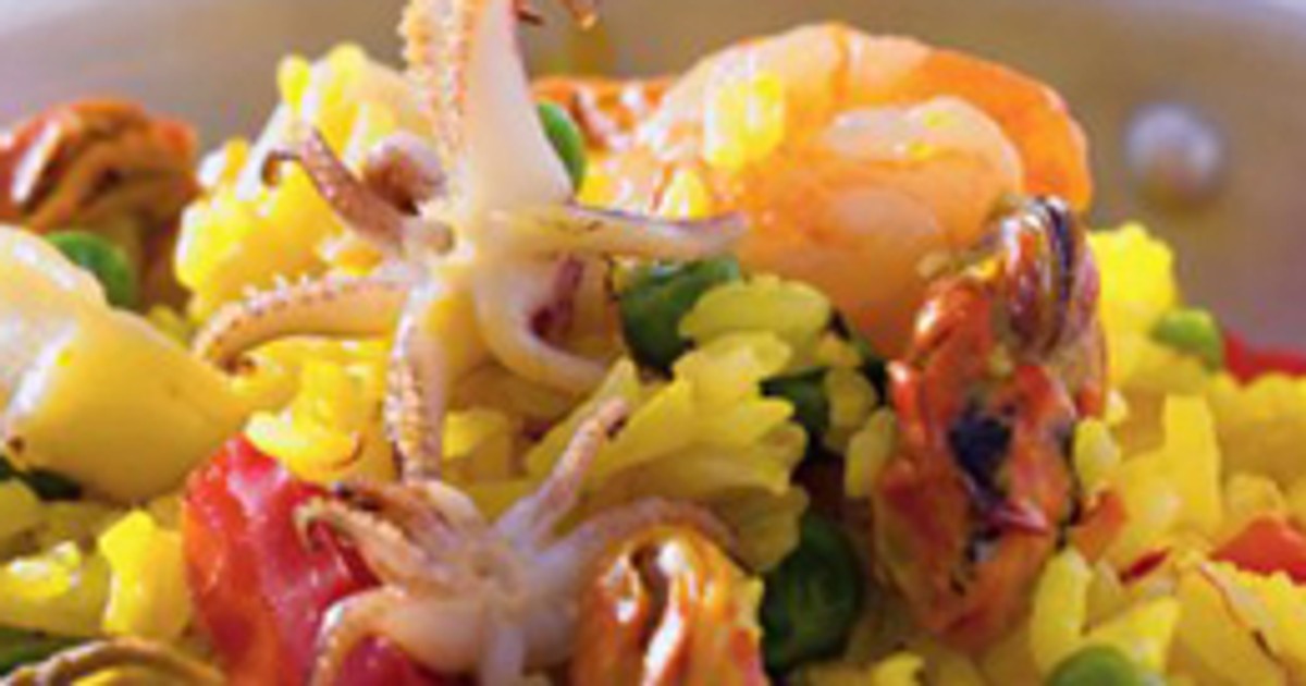 Hiszpańska paella Gotowanie