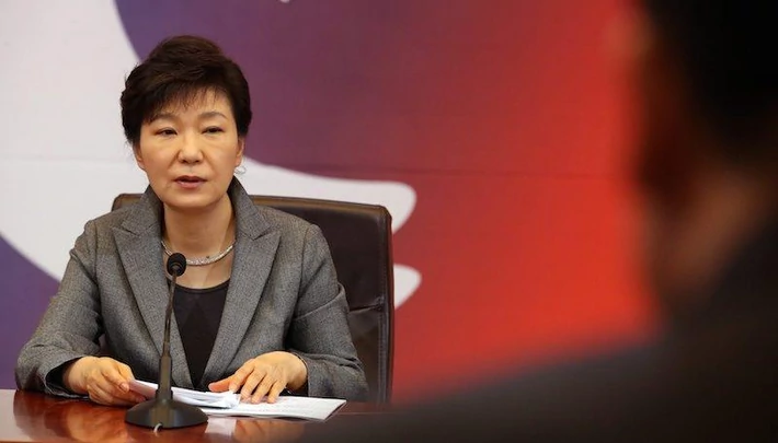 11. Geun-hye Park.  Prezydent Korei Południowej. Wiek: 62 lata. 