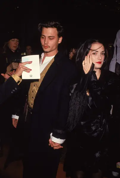 Winona Ryder i Johnny Depp, 1992 / Darlene Hammond / GettyImages 