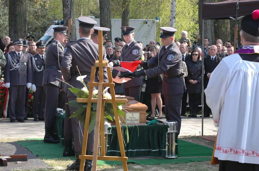 Pogrzeb pilota prezydenta