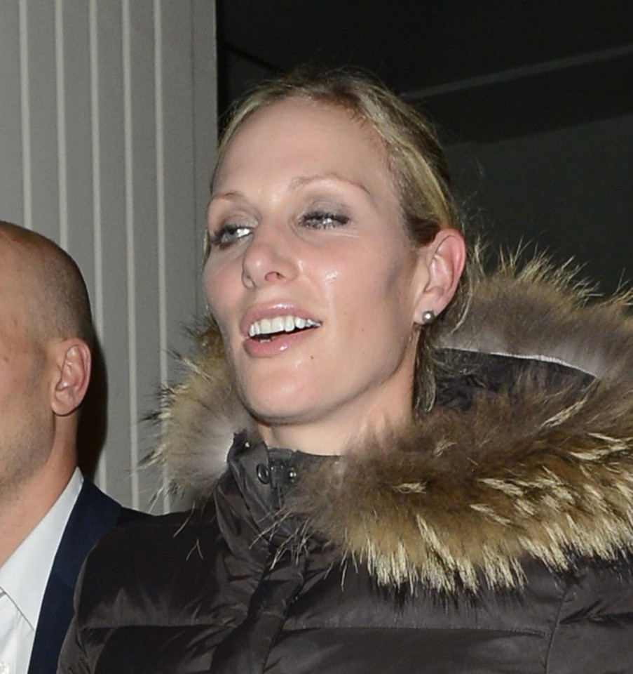 Zara Phillips opuszcza londyński klub Mahiki o 3 rano / fot. East News