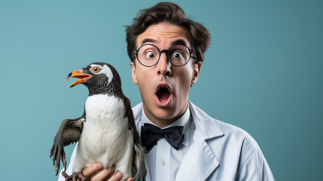 Mekkora erővel ürítenek a pingvinek? A válaszért díjat kapott a magyar kutató