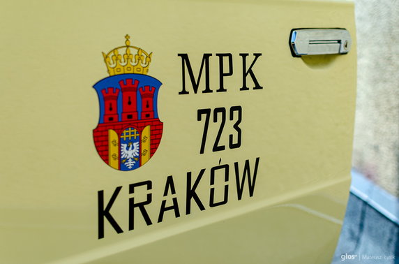 Odrestaurowane FSO 125p Taxi krakowskiego MPK