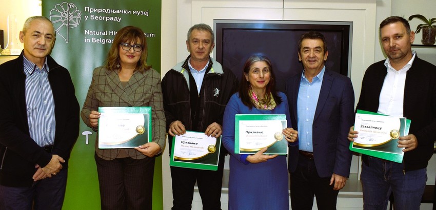 Prof. dr Ljupko Rundić, dr Aleksandra Savić, Miloš Milivojević, Dragana Vučinić, Slavko Spasić i Jovica Zeković