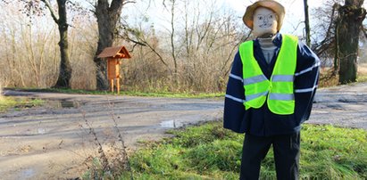 Sołtys postawił stracha na drogowych piratów!