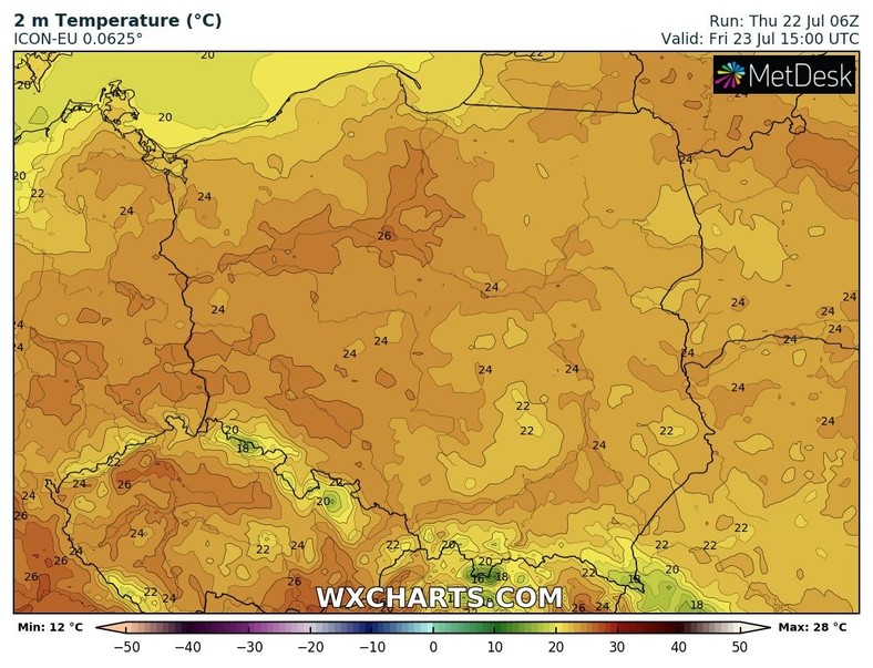 W piątek rozpocznie się ocieplenie