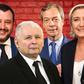 Populiści: Salvini Farage Le Pen Kaczyński