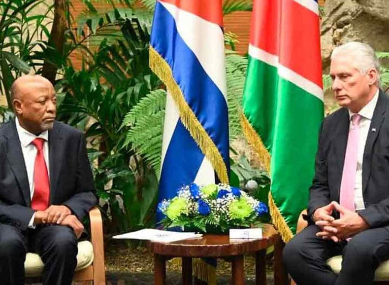 Namibia promises to stand by Cuba despite 60-year long US sanctions