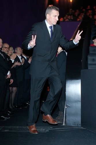 Władysław Pasikowski na premierze filmu 'Jack Strong'