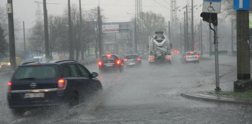 Ulewa sparaliżowała Trójmiasto