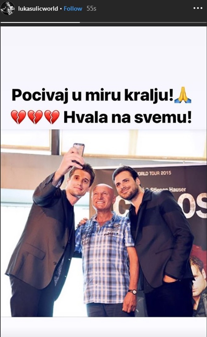 Oproštajna poruka Luke Šulića