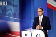 Mateusz Morawiecki na konwencji PiS w Katowicach