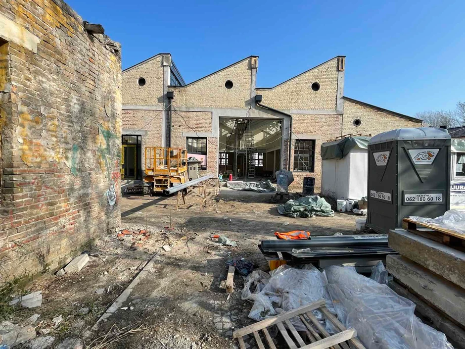 Kako je ranije izgledao prostor "Radionice" u Kreativnom distriktu