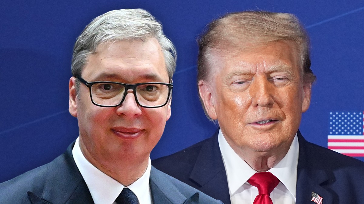  Aleksandar Vučić  Donald Tramp 