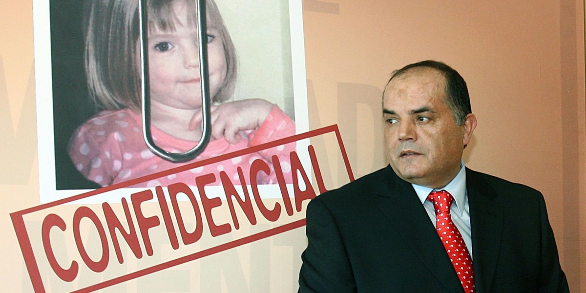 Goncalo Amaral stał się sławny dzięki sprawie Madeleine McCann