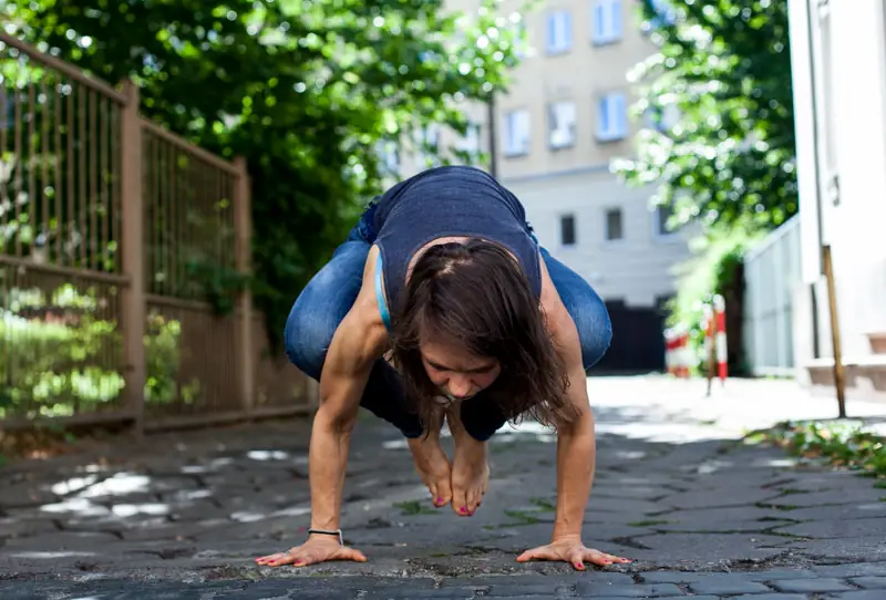 Urban joga w Warszawie