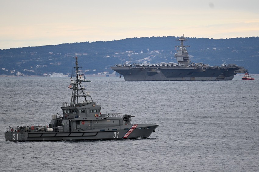 Američki nosač aviona "USS Džerald R. Ford", najveći ratni brod ikada izgrađen, stigao u Split